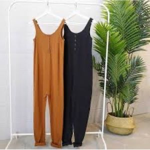 Rose Maternite rust coloured romper / jumpsuit